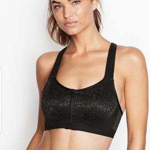 Victoria Secret  Knockout Zip Front Sports Bra